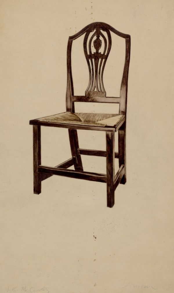 Victorian Mahogany Side Chair